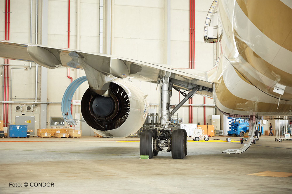 600€ für Condor Technik!