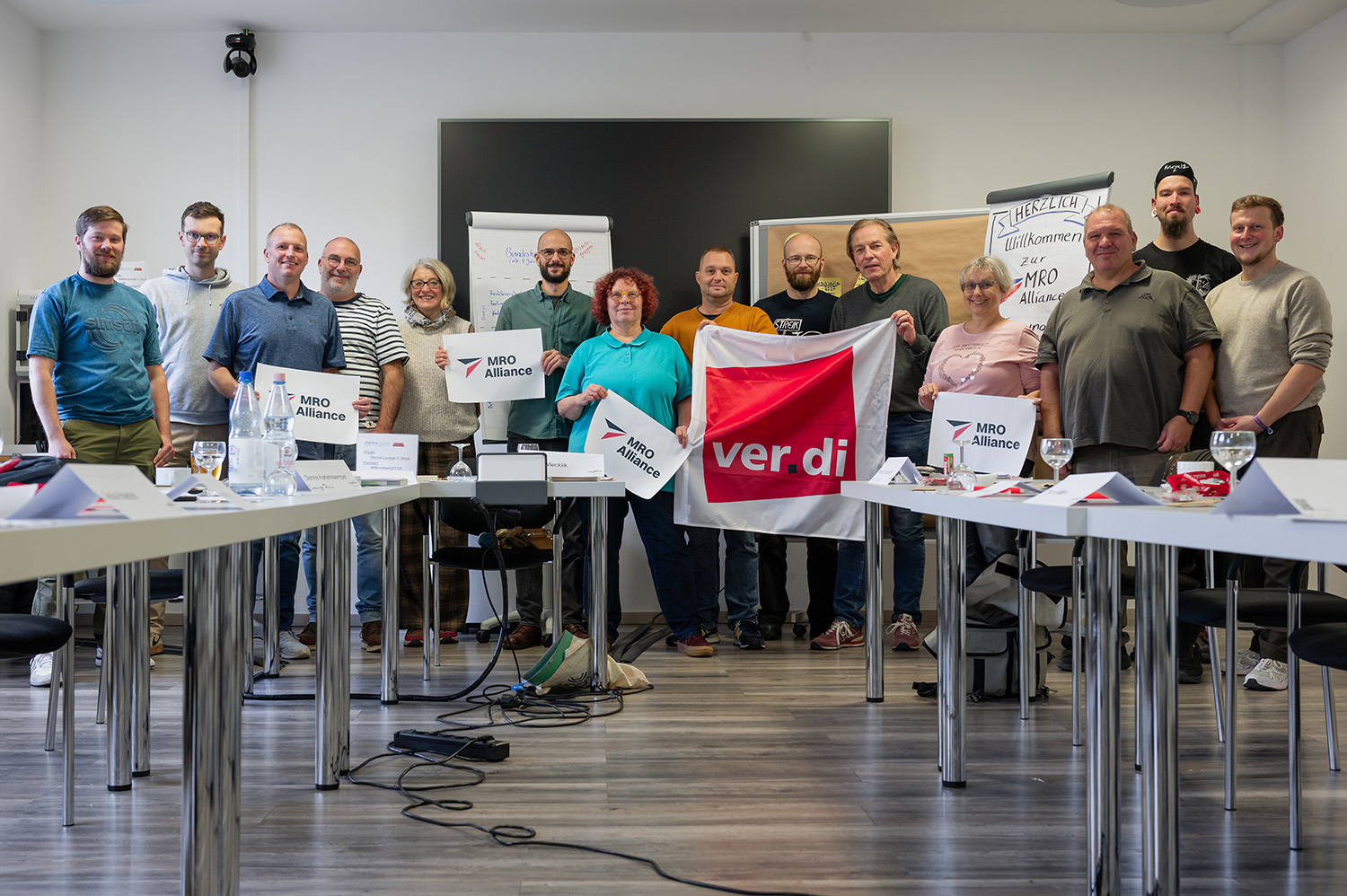 Auftakttreffen in Frankfurt